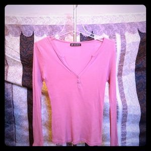 Ladies Light Weight Pink Top